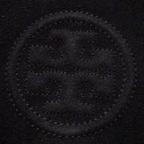 ToryBurch navy color-suede bag - Picture 2 of 7